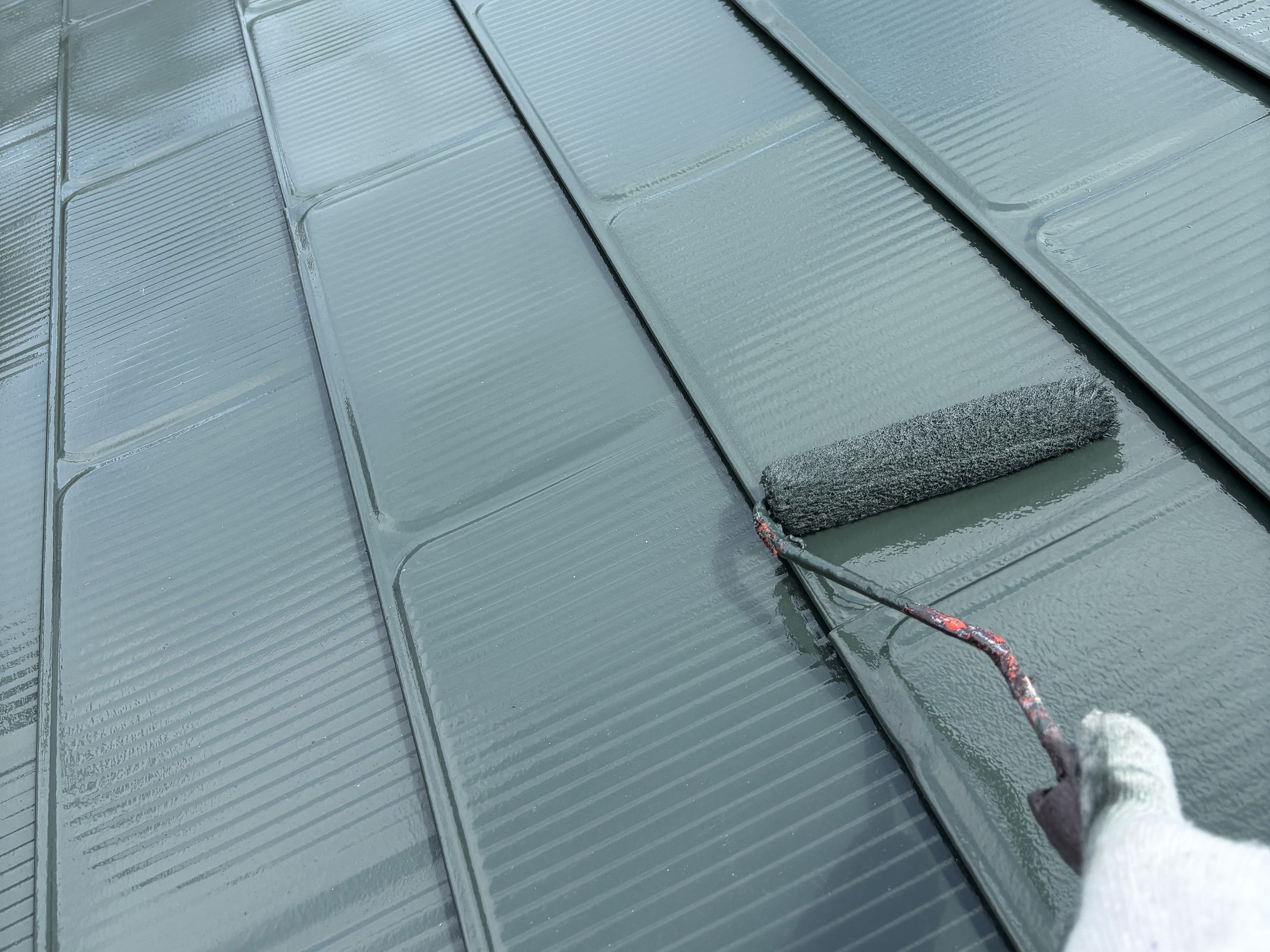 埼玉県鶴ヶ島市I様邸の上塗り後の写真