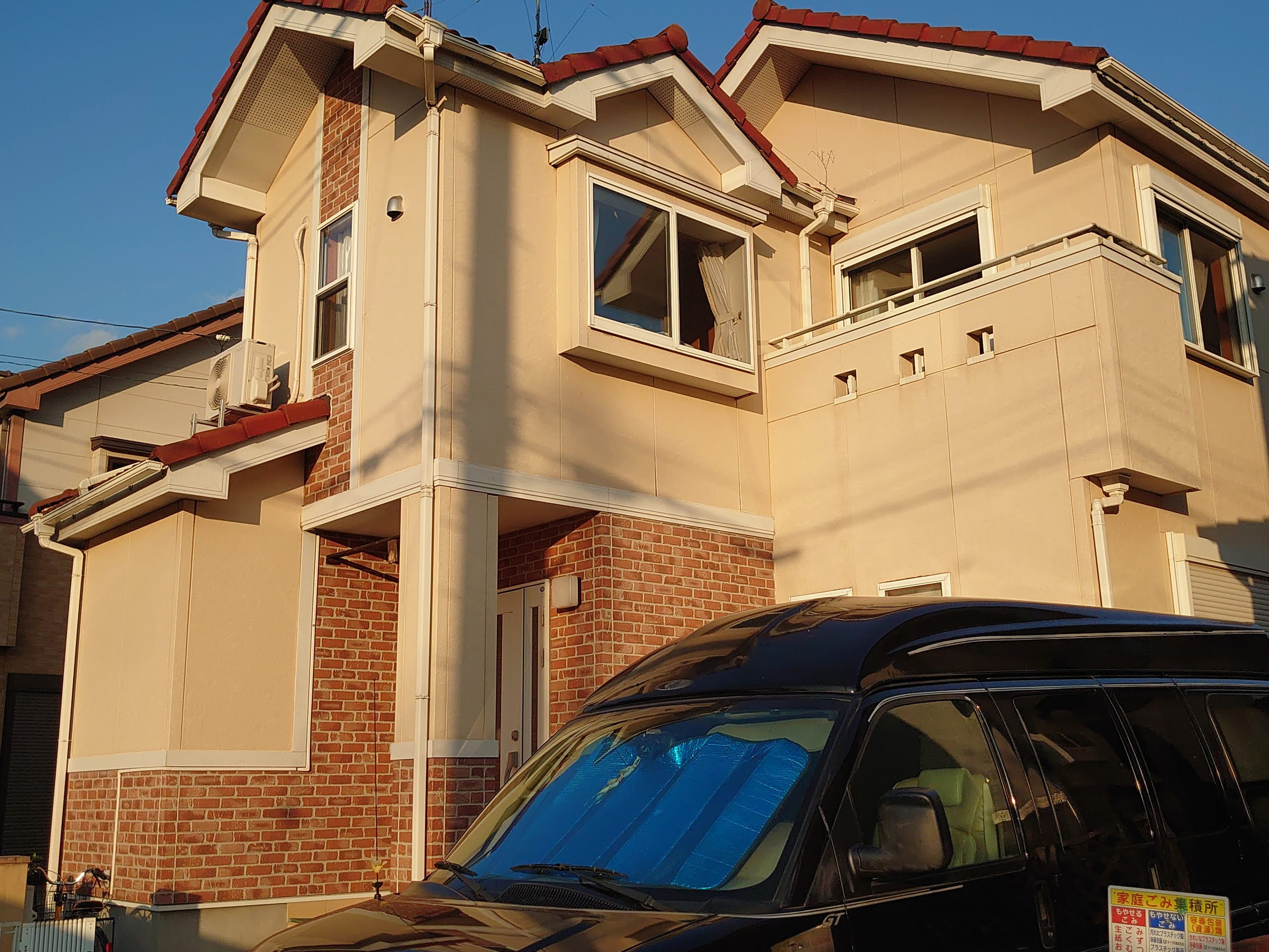 埼玉県北本市S様邸の屋根塗装前の写真